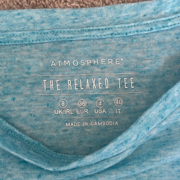 Blue Basic Tee - Picture 2 of 4